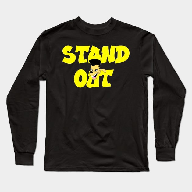 Powerline Stand Out Long Sleeve T-Shirt by Blaze_Belushi